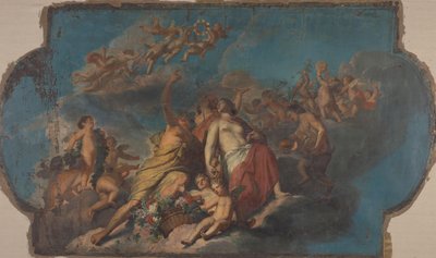 Het Huwelijk van Bacchus en Ariadne door Anonymous