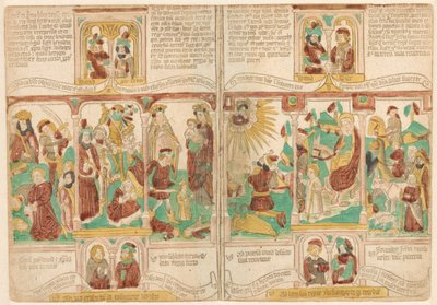 De Kindermoord te Bethlehem en de terugkeer van de Heilige Familie uit Egypte door Anonymous