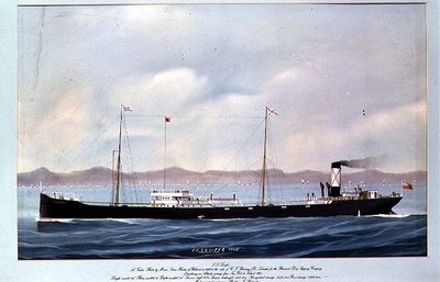 De Tanker SS Lucifer door Anonymous