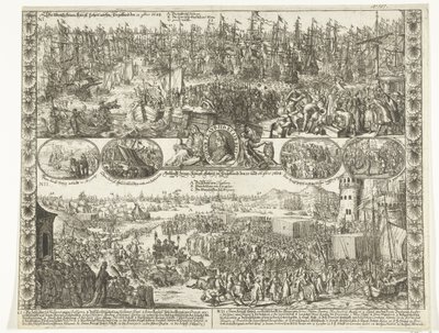 Tocht van Willem III naar Engeland, 1688 door Anonymous