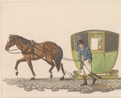 Toeslede, 1810-1825 door Anonymous