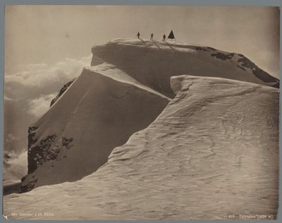 Top van de Titlis nabij Engelberg in Zwitserland door Anonymous