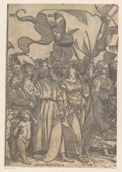 Triomf van Christus (zevende deel) door Anonymous