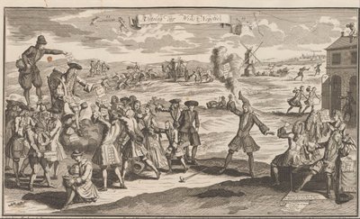 Uitslag van de windnegotie, 1720 door Anonymous