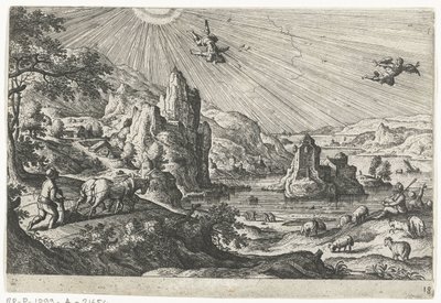 Val van Icarus door Anonymous