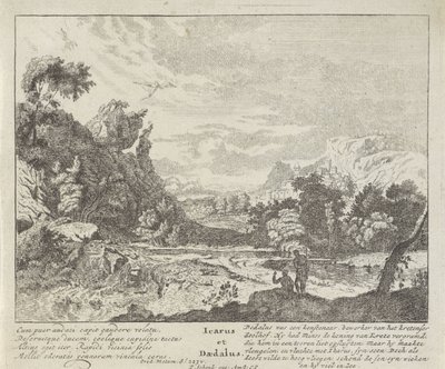 Val van Icarus door Anonymous