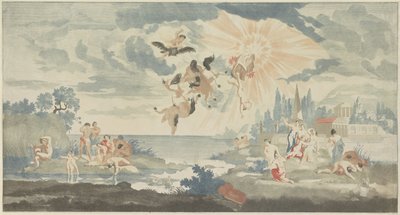 Val van Phaëthon door Anonymous