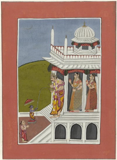 Vamana (incarnatie van Vishnu als dwerg) door Anonymous