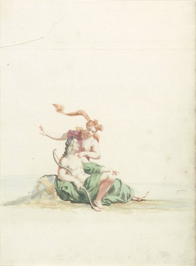 Venus en Adonis door Anonymous