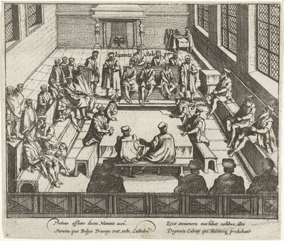 Verbod op protestantse prediking te Antwerpen, 1577 door Anonymous