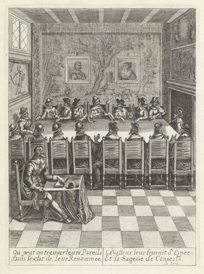 Vergadering van de Staten-Generaal door Anonymous