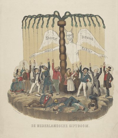 Waarschuwing tegen drankmisbruik, 1867-1868 door Anonymous