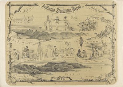 Wereld van de Delftse student, 1876 door Anonymous