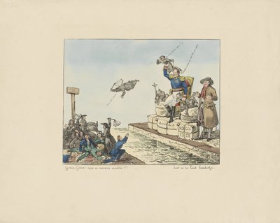 Willem I gooit de jezuïeten uit het land, 1829 door Anonymous