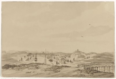 Zandafgraving in de duinen bij Den Haag, 1846 door Anonymous
