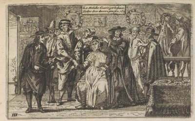 Ziekte door dansen genezen, 1673 door Anonymous