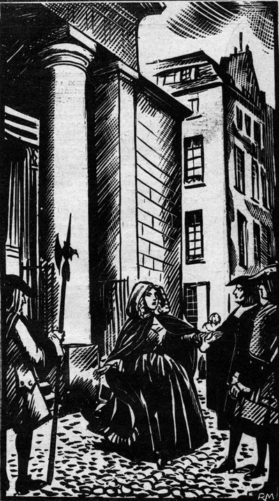 Gifaffaire onder koning Lodewijk XIV tussen 1672 en 1692: de arrestatie van Catherine Deshayes, vrouw Monvoisin en bijgenaamd La Voisin (1640-1680) door Gabriel Nicolas de La Reynie. Illustratie uit "Le Petit Journal Illustré" 1931 door Anonymous Anonymous
