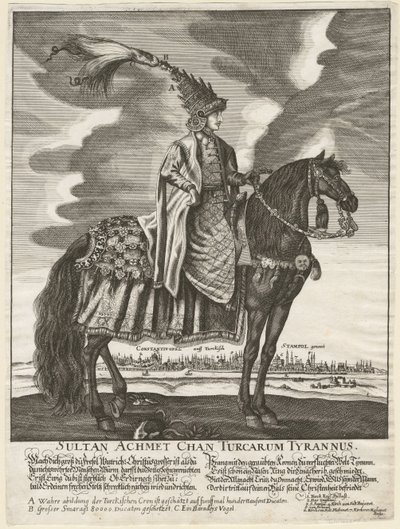 Ahmet III door Anonymous Anonymous
