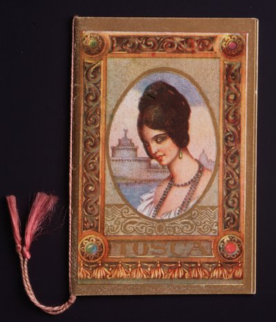 Almanakken die La Tosca van Puccini illustreren door Anonymous Anonymous