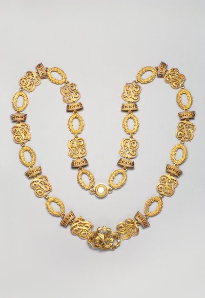 Oostenrijk - Orde van de IJzeren Kroon: ketting behorend tot Heinrich Ritter Kummer von Falkenfeld (1852-1929) - Hij werd ridder van de Oostenrijkse Keizerlijke Orde van de IJzeren Kroon in 1913 - Gemaakt door Rothe & Neffe (Wenen) - begin 20e eeuw door Anonymous Anonymous