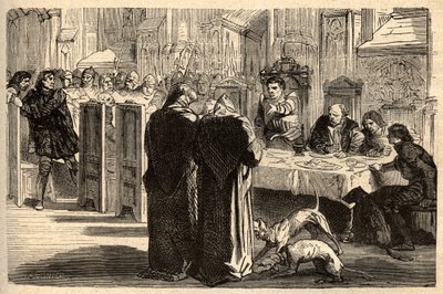 Bretagne - Lodewijk II van La Tremoille voor Lodewijk van Orleans (Lodewijk XII) door Anonymous Anonymous