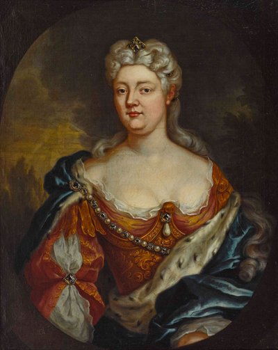Gravin Palatine Caroline van Nassau-Saarbrücken door Anonymous Anonymous