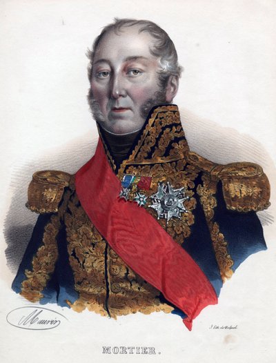 Edouard Adolphe Mortier, Maarschalk van Frankrijk door Anonymous Anonymous