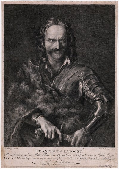 Francis II Rakoczi door Anonymous Anonymous
