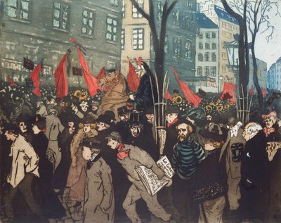 Begrafenis van Clemence Louise Michel, 22 januari door Anonymous Anonymous