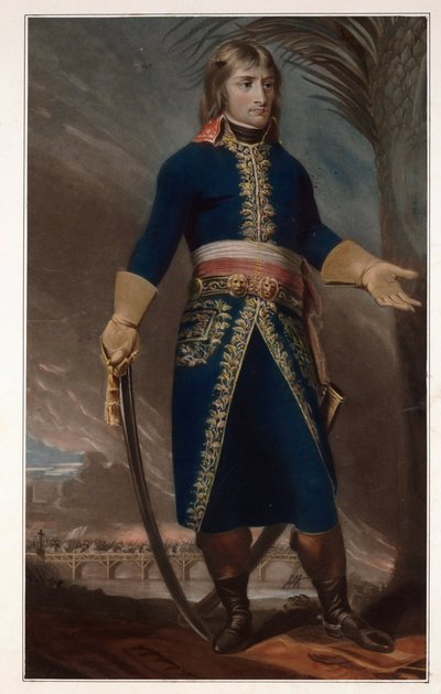 Generaal Napoleon Bonaparte door Anonymous Anonymous