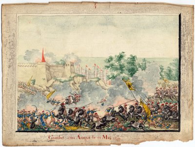 Russisch-Turkse oorlog van 1828-1829 - De verovering van het Anapa-fort op 23 juni door Anonymous Anonymous