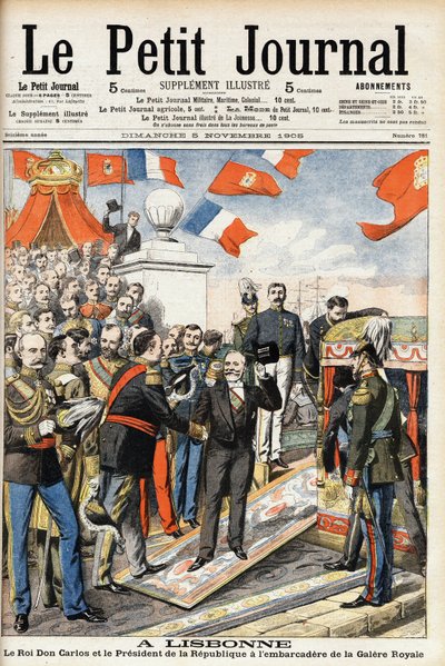 Koning Don Carlos (Karel I van Portugal) door Anonymous Anonymous