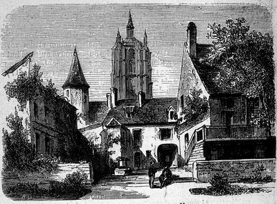 La maison au Mans door Paul Scarron (1610-1660), Franse schrijver door Anonymous Anonymous