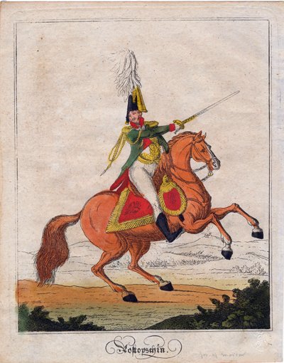 Graaf Fjodor Vasiljevitsj Rostoptchin door Anonymous Anonymous