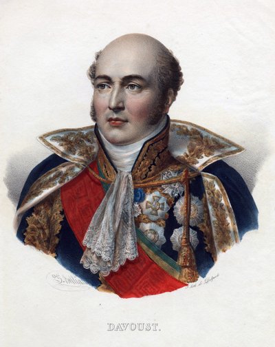 Louis Nicolas Davout, Maarschalk van Frankrijk door Anonymous Anonymous