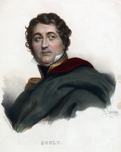 Maarschalk Generaal Nicolas Jean de Dieu Soult door Anonymous Anonymous