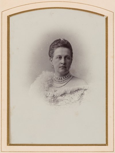 Portret van Groothertogin Olga Constantinovna van Rusland (1851-1926) door Anonymous Anonymous