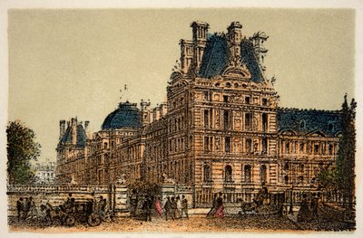 Parijs 1874: Les Tuileries, Privécollectie door Anonymous Anonymous