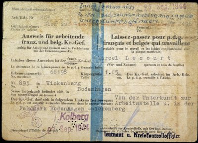 Paspoort van de Tweede Wereldoorlog, 