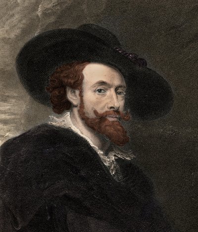 Peter (Pierre) Paul Rubens door Anonymous Anonymous