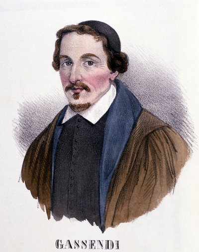 Pierre Gassendi (1592-1655), Franse filosoof, astronoom, wiskundige en natuurkundige. Milaan. door Anonymous Anonymous