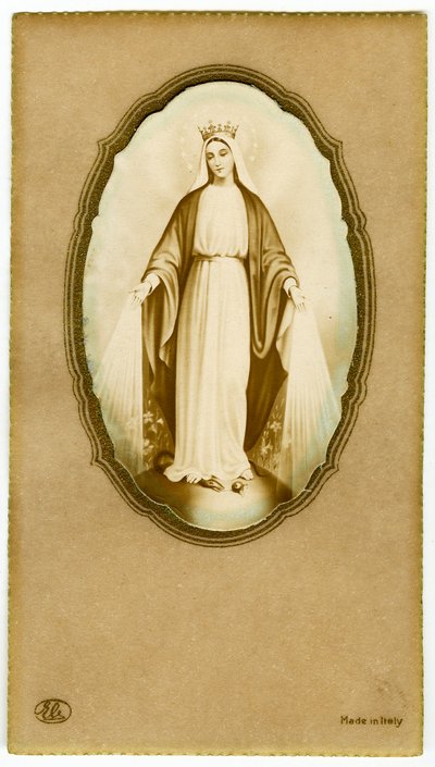 Vrome afbeelding: De Maagd Maria door Anonymous Anonymous