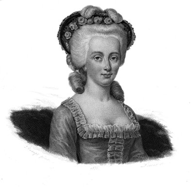 Portret van de Vicomtesse Dumoulin Claudine Apolline Aubert-d
