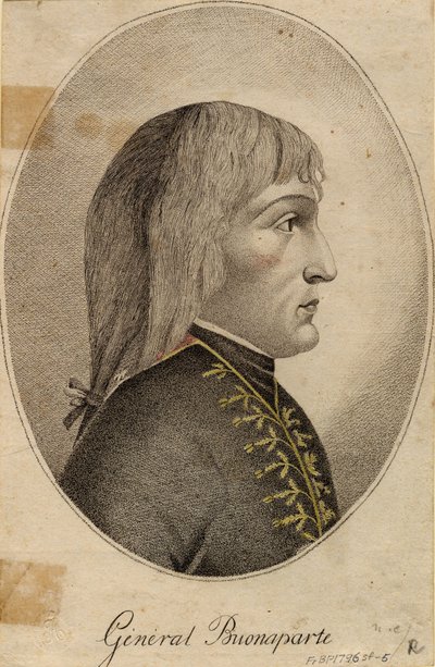 Portret van Generaal Napoleon Bonaparte door Anonymous Anonymous