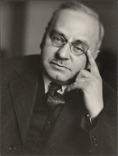 Portret van Alfred Adler, Anoniem. Foto door Anonymous Anonymous