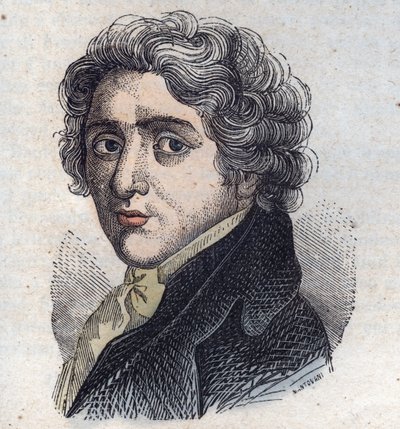 Portret van Andrea Appiani (1754-1817) - gravure door Anonymous Anonymous