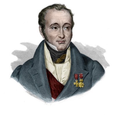 Portret van Baron Guillaume Dupuytren (1777 - 1835) chirurg Frans in 