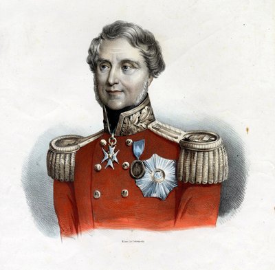Portret van Baron Raglan (FitzRoy James Henry Somerset) door Anonymous Anonymous