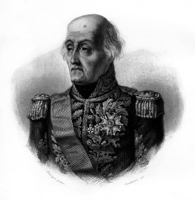 Portret van Bon-Adrien (Bon Adrien) Jeannot de Moncey (of Jannot de Moncey) door Anonymous Anonymous