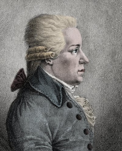 Portret van Carl Ditters von Dittersdorf, Oostenrijkse componist en violist door Anonymous Anonymous